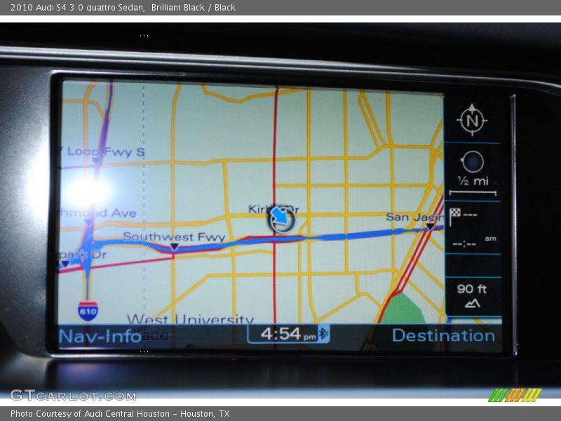 Navigation of 2010 S4 3.0 quattro Sedan