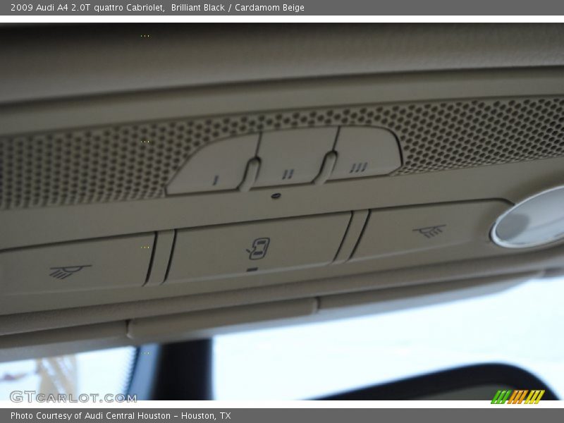 Brilliant Black / Cardamom Beige 2009 Audi A4 2.0T quattro Cabriolet