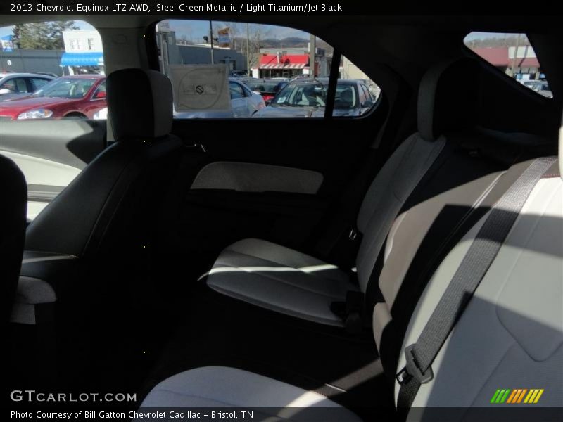 Steel Green Metallic / Light Titanium/Jet Black 2013 Chevrolet Equinox LTZ AWD