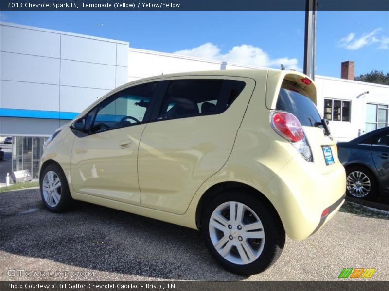 Lemonade (Yellow) / Yellow/Yellow 2013 Chevrolet Spark LS