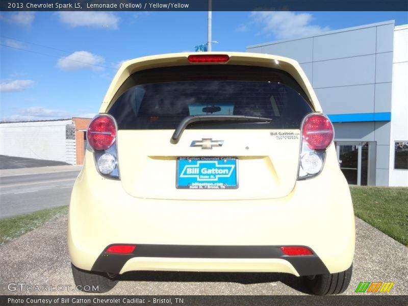 Lemonade (Yellow) / Yellow/Yellow 2013 Chevrolet Spark LS