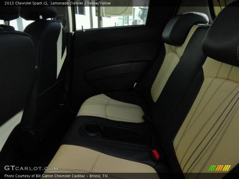 Rear Seat of 2013 Spark LS