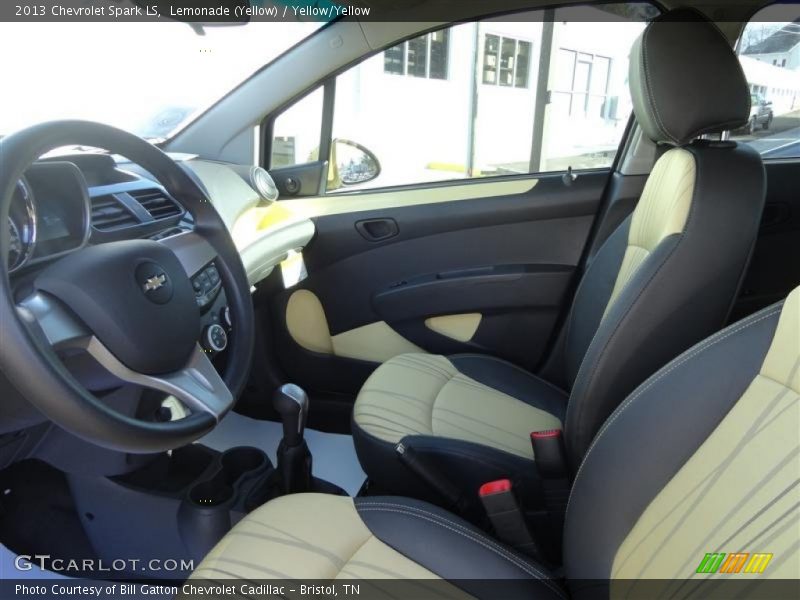  2013 Spark LS Yellow/Yellow Interior