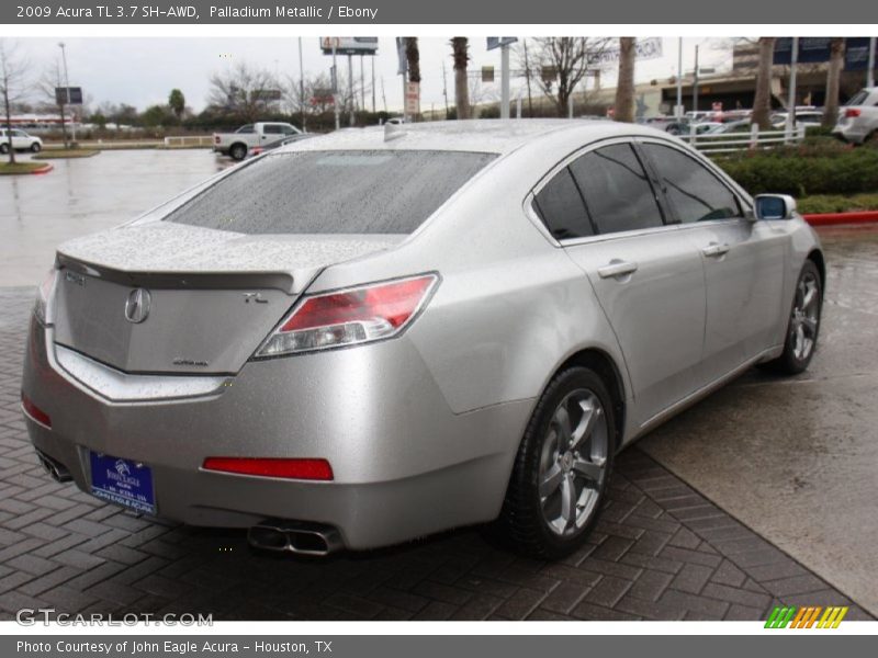 Palladium Metallic / Ebony 2009 Acura TL 3.7 SH-AWD