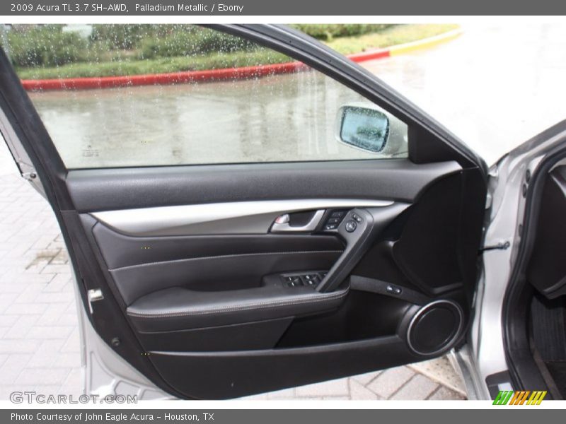 Palladium Metallic / Ebony 2009 Acura TL 3.7 SH-AWD