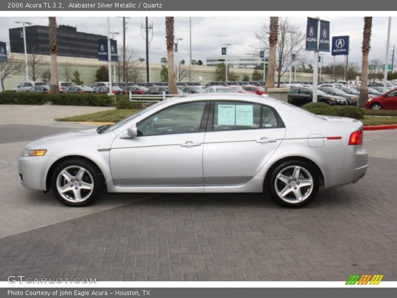 Alabaster Silver Metallic / Quartz 2006 Acura TL 3.2
