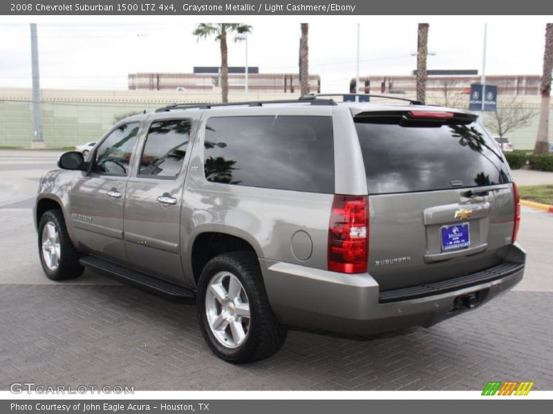 Graystone Metallic / Light Cashmere/Ebony 2008 Chevrolet Suburban 1500 LTZ 4x4