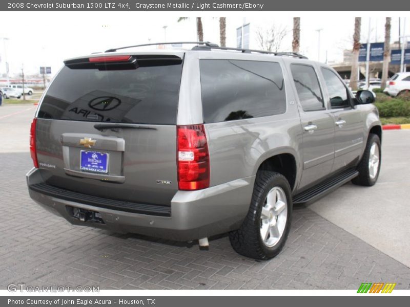 Graystone Metallic / Light Cashmere/Ebony 2008 Chevrolet Suburban 1500 LTZ 4x4