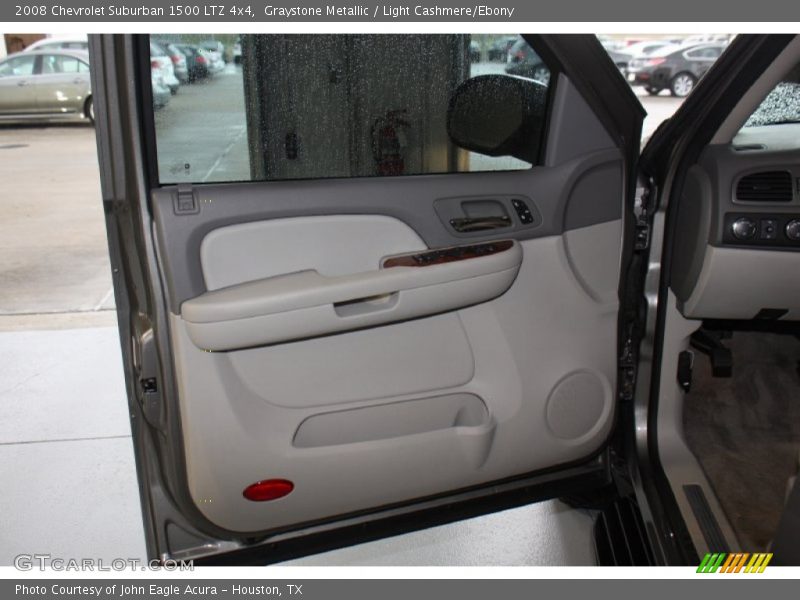 Graystone Metallic / Light Cashmere/Ebony 2008 Chevrolet Suburban 1500 LTZ 4x4