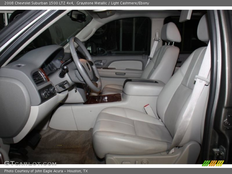 Graystone Metallic / Light Cashmere/Ebony 2008 Chevrolet Suburban 1500 LTZ 4x4