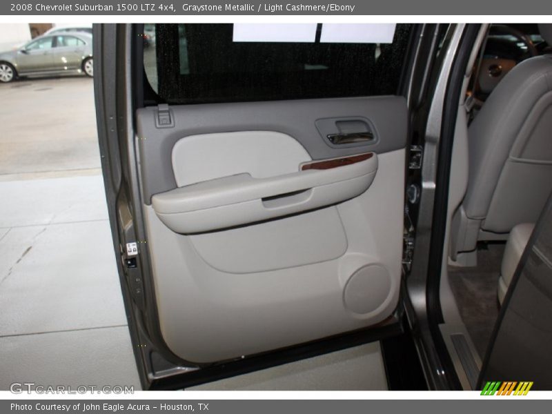 Graystone Metallic / Light Cashmere/Ebony 2008 Chevrolet Suburban 1500 LTZ 4x4