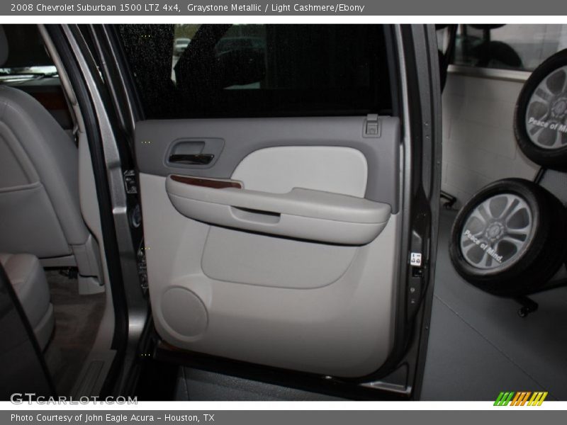 Graystone Metallic / Light Cashmere/Ebony 2008 Chevrolet Suburban 1500 LTZ 4x4