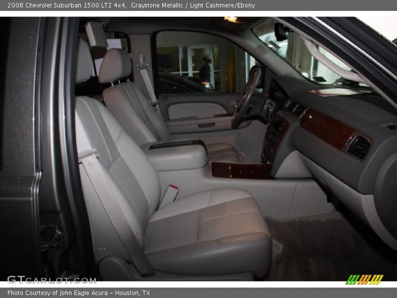 Graystone Metallic / Light Cashmere/Ebony 2008 Chevrolet Suburban 1500 LTZ 4x4