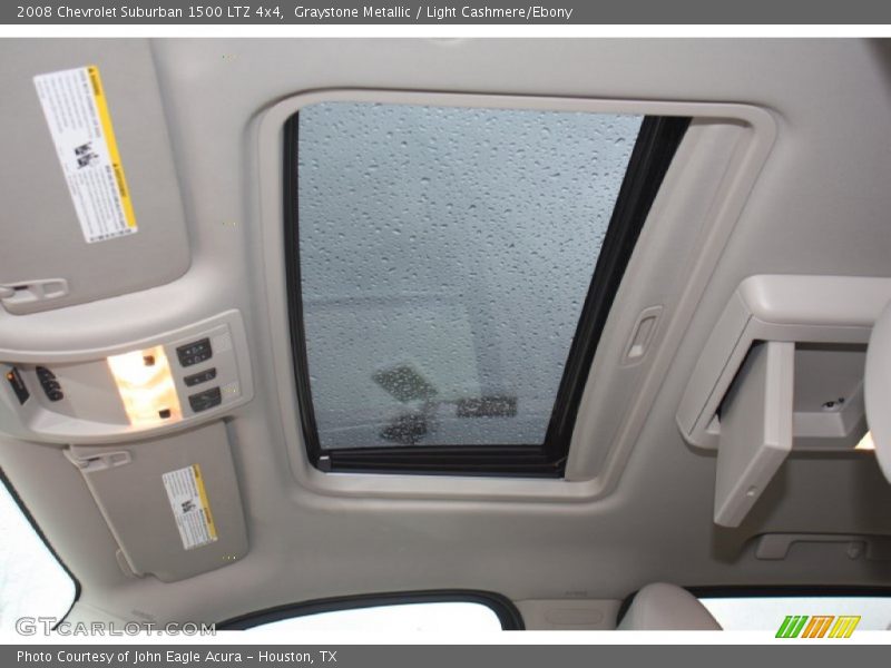 Graystone Metallic / Light Cashmere/Ebony 2008 Chevrolet Suburban 1500 LTZ 4x4