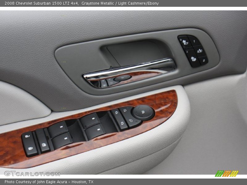 Graystone Metallic / Light Cashmere/Ebony 2008 Chevrolet Suburban 1500 LTZ 4x4