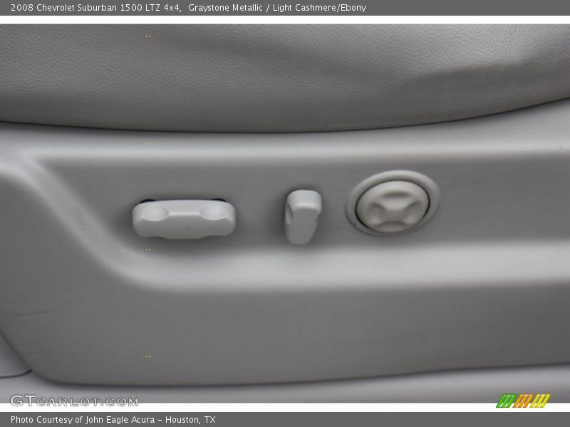 Graystone Metallic / Light Cashmere/Ebony 2008 Chevrolet Suburban 1500 LTZ 4x4