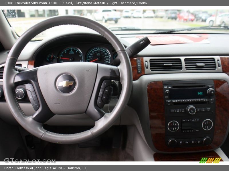 Graystone Metallic / Light Cashmere/Ebony 2008 Chevrolet Suburban 1500 LTZ 4x4