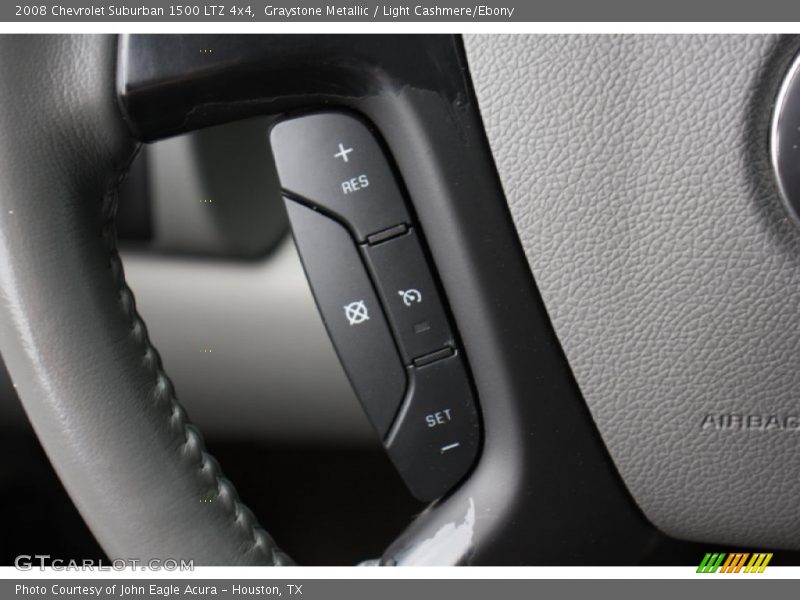 Graystone Metallic / Light Cashmere/Ebony 2008 Chevrolet Suburban 1500 LTZ 4x4