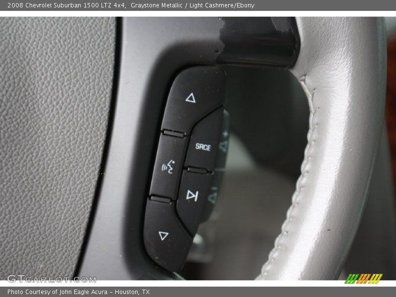 Graystone Metallic / Light Cashmere/Ebony 2008 Chevrolet Suburban 1500 LTZ 4x4