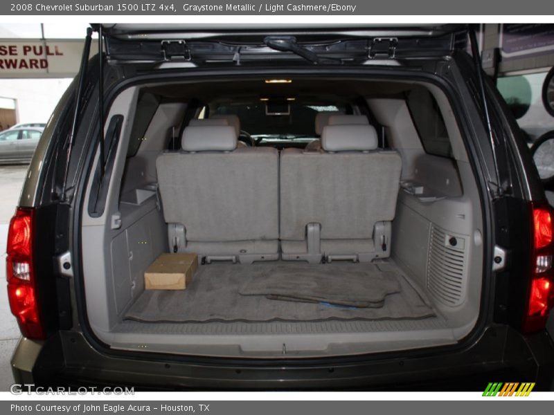 Graystone Metallic / Light Cashmere/Ebony 2008 Chevrolet Suburban 1500 LTZ 4x4
