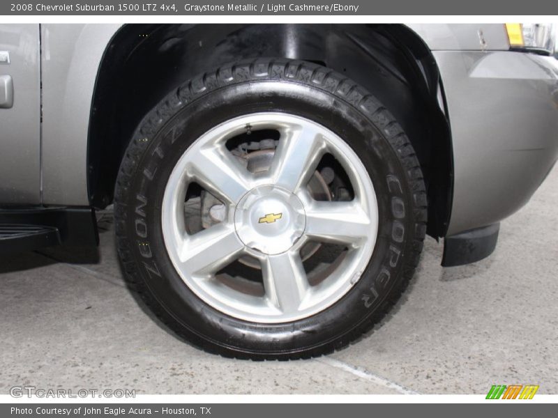 Graystone Metallic / Light Cashmere/Ebony 2008 Chevrolet Suburban 1500 LTZ 4x4