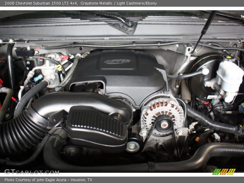 Graystone Metallic / Light Cashmere/Ebony 2008 Chevrolet Suburban 1500 LTZ 4x4