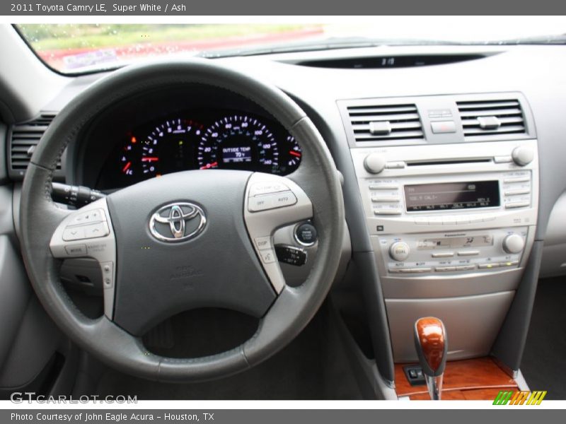 Super White / Ash 2011 Toyota Camry LE