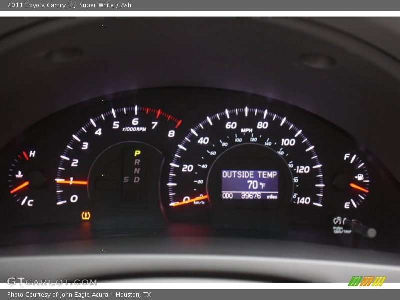  2011 Camry LE LE Gauges