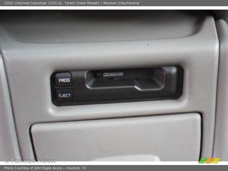 Forest Green Metallic / Medium Gray/Neutral 2002 Chevrolet Suburban 1500 LS