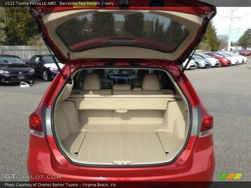 Barcelona Red Metallic / Ivory 2013 Toyota Venza LE AWD