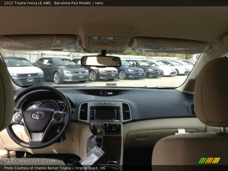 Barcelona Red Metallic / Ivory 2013 Toyota Venza LE AWD