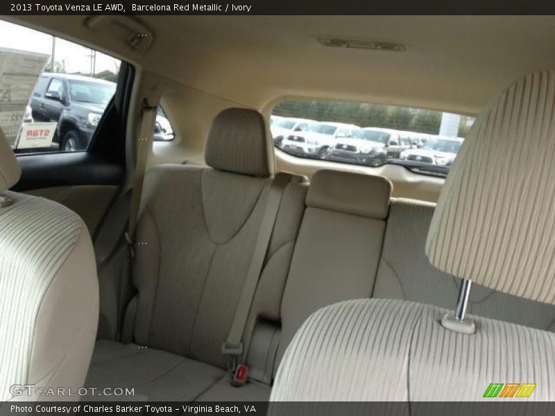 Barcelona Red Metallic / Ivory 2013 Toyota Venza LE AWD