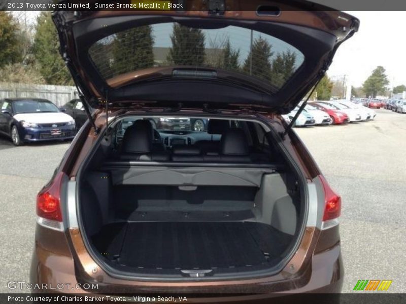 Sunset Bronze Metallic / Black 2013 Toyota Venza Limited