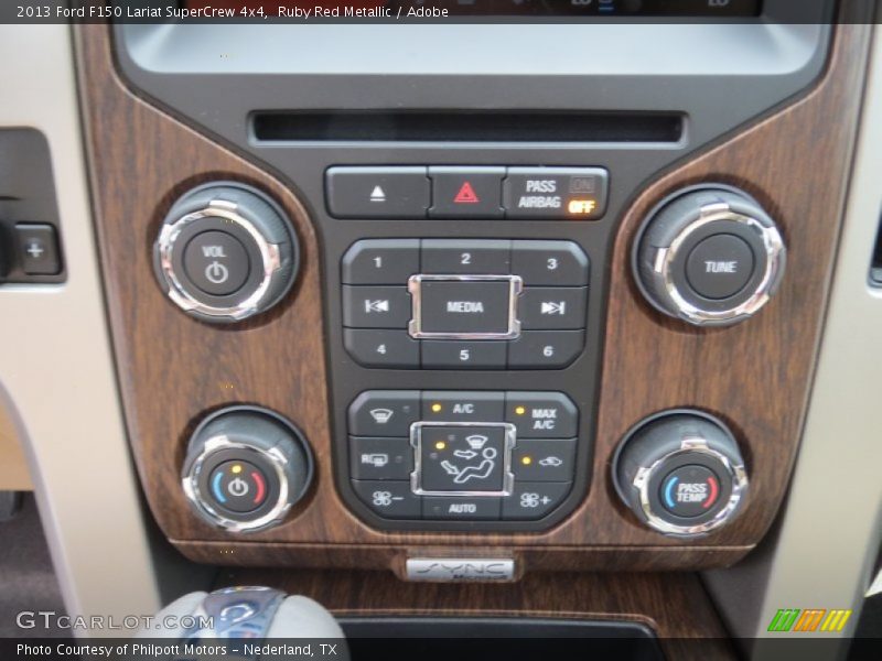 Controls of 2013 F150 Lariat SuperCrew 4x4