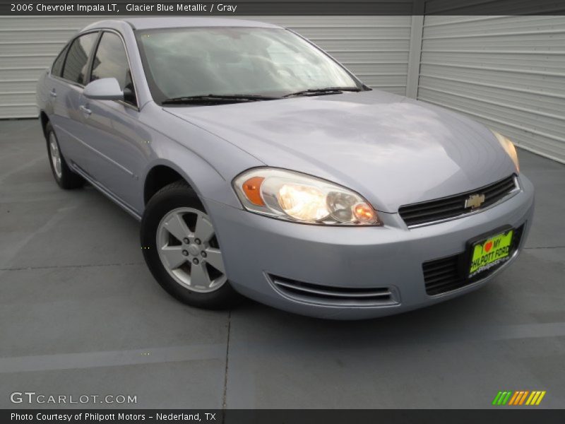 Glacier Blue Metallic / Gray 2006 Chevrolet Impala LT
