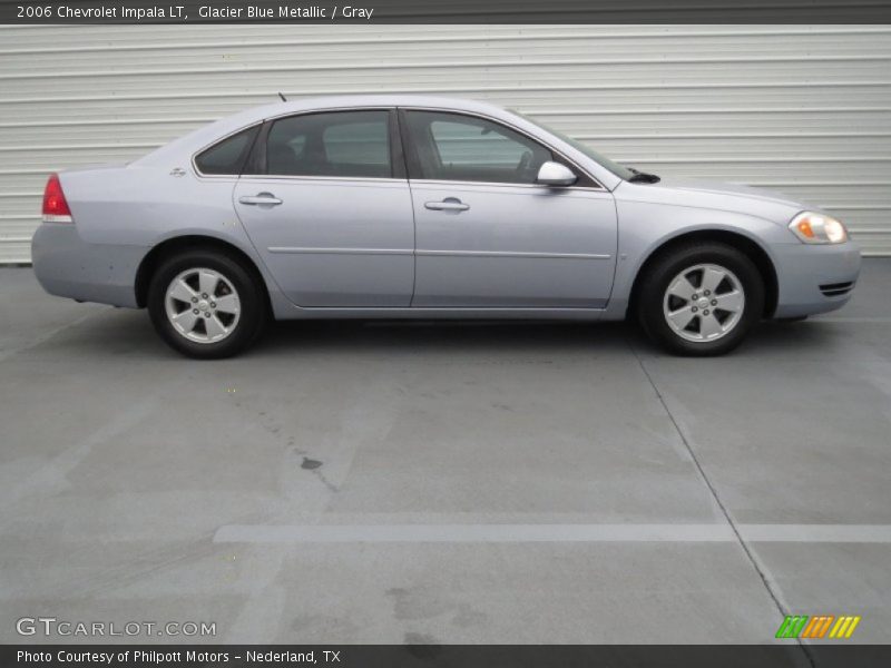 Glacier Blue Metallic / Gray 2006 Chevrolet Impala LT