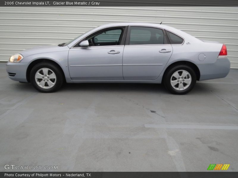 Glacier Blue Metallic / Gray 2006 Chevrolet Impala LT