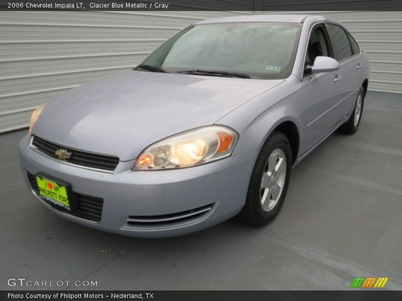 Glacier Blue Metallic / Gray 2006 Chevrolet Impala LT