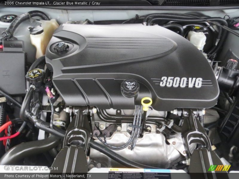 Glacier Blue Metallic / Gray 2006 Chevrolet Impala LT