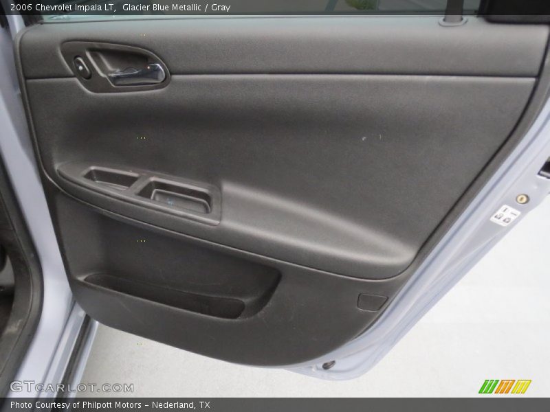 Glacier Blue Metallic / Gray 2006 Chevrolet Impala LT