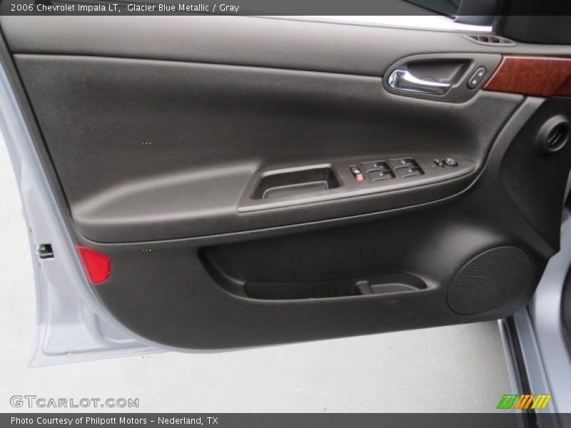 Glacier Blue Metallic / Gray 2006 Chevrolet Impala LT
