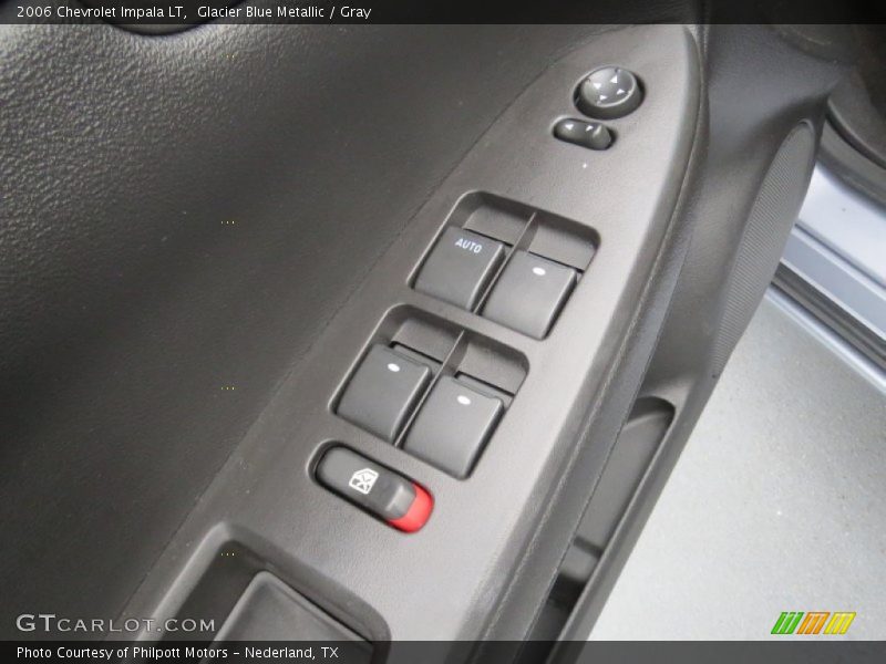 Glacier Blue Metallic / Gray 2006 Chevrolet Impala LT