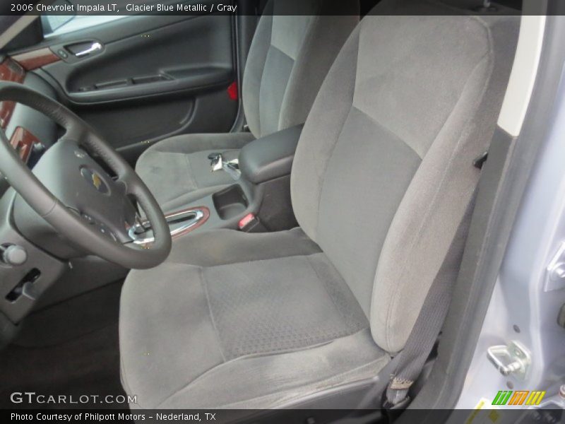 Glacier Blue Metallic / Gray 2006 Chevrolet Impala LT
