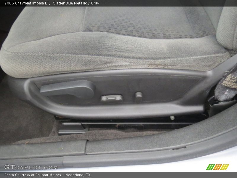 Glacier Blue Metallic / Gray 2006 Chevrolet Impala LT