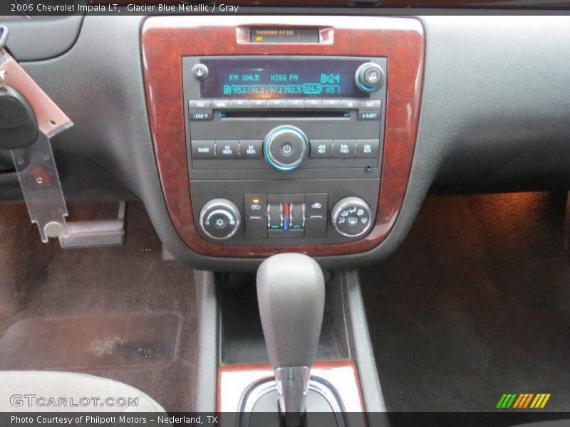 Glacier Blue Metallic / Gray 2006 Chevrolet Impala LT