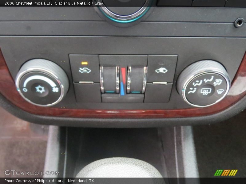 Glacier Blue Metallic / Gray 2006 Chevrolet Impala LT