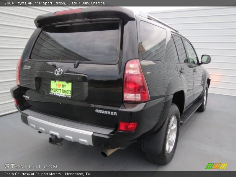 Black / Dark Charcoal 2004 Toyota 4Runner Sport Edition