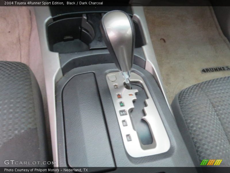 Black / Dark Charcoal 2004 Toyota 4Runner Sport Edition
