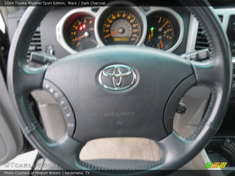 Black / Dark Charcoal 2004 Toyota 4Runner Sport Edition