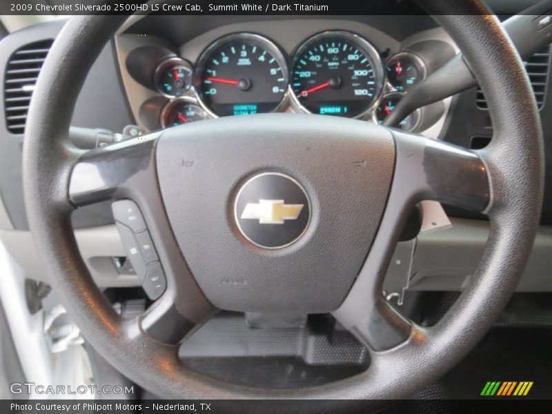  2009 Silverado 2500HD LS Crew Cab Steering Wheel